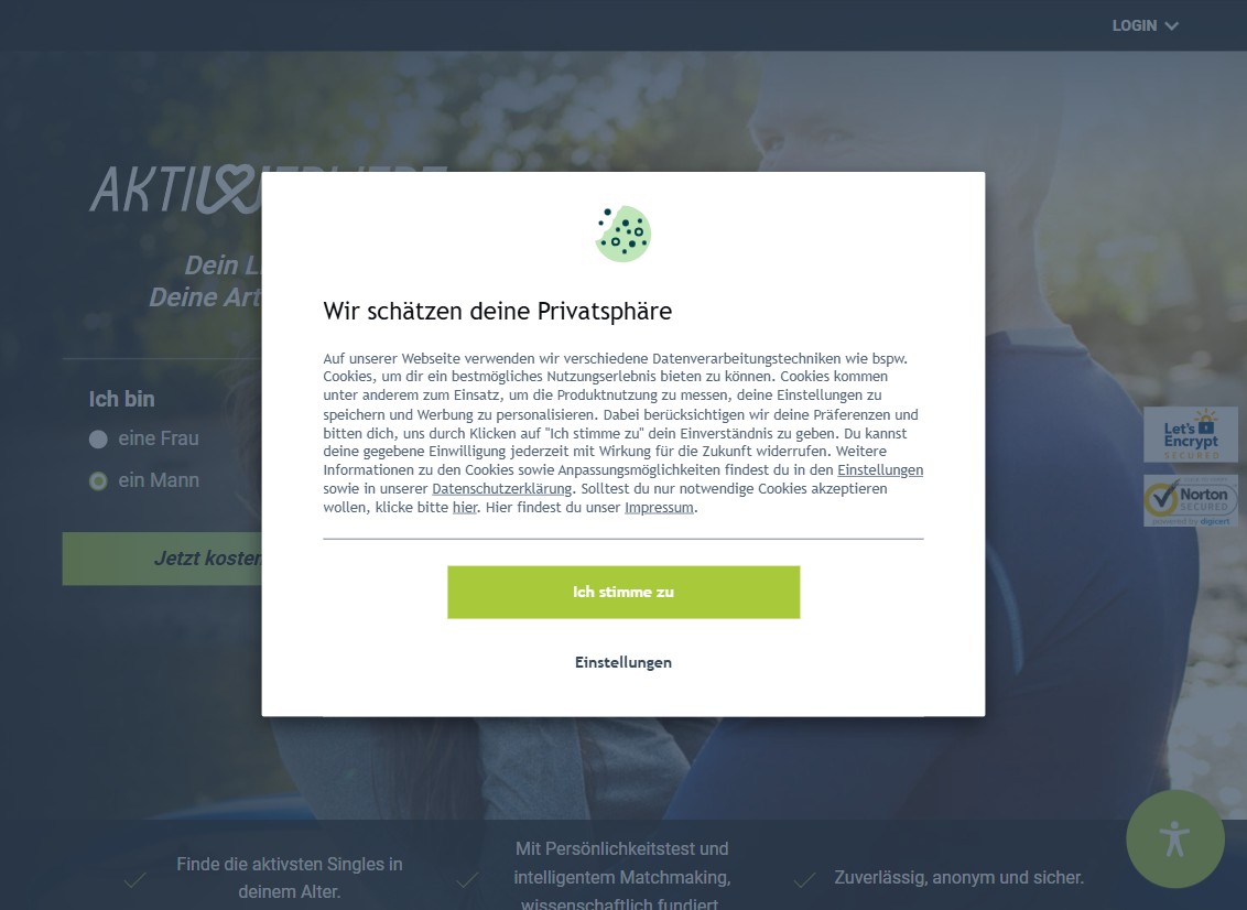 Aktiv und Verliebt Schweiz Startseite