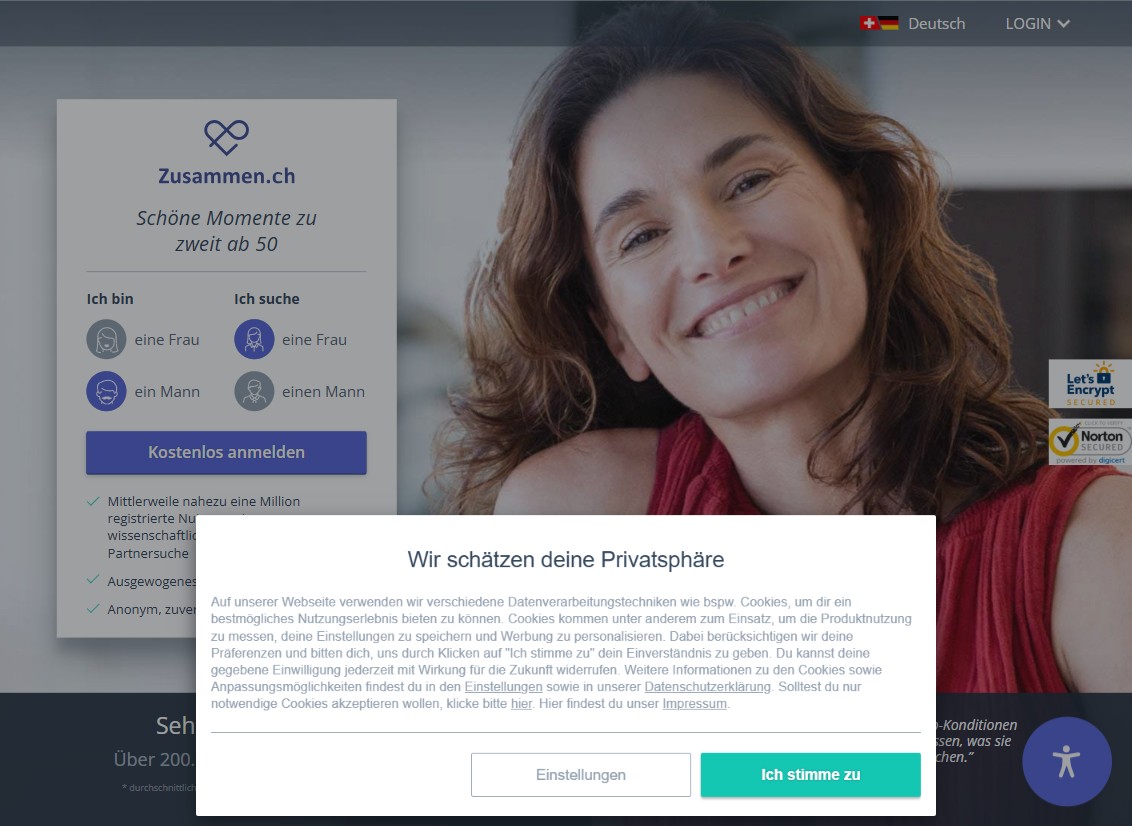 Zusammen.ch Startseite